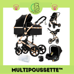 Poussette bébé 3 en 1 | MultiPoussette™