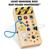 Jouet Sensoriel bois | Busy board Montessori™