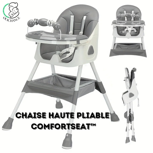 Chaise haute pliable | ComfortSeat™