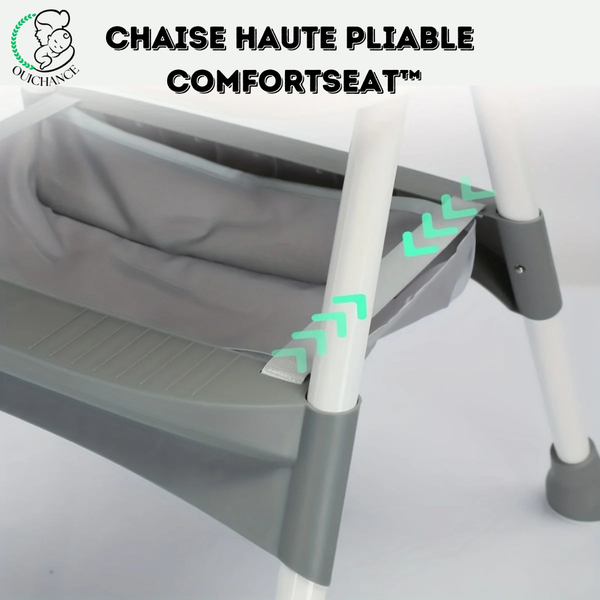 Chaise haute pliable | ComfortSeat™