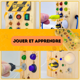 Jouet Sensoriel bois | Busy board Montessori™