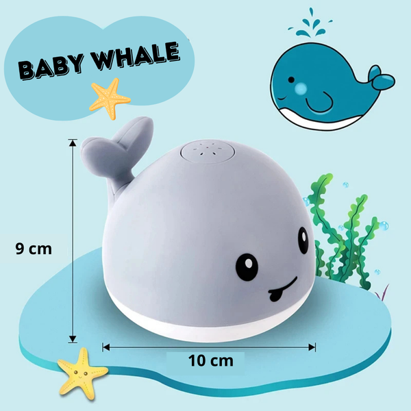Baleine de Bain Lumineux à Jet d'Eau Baleine de Bain Lumineux à Jet d'Eau