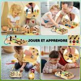 Jouet Sensoriel bois | Busy board Montessori™