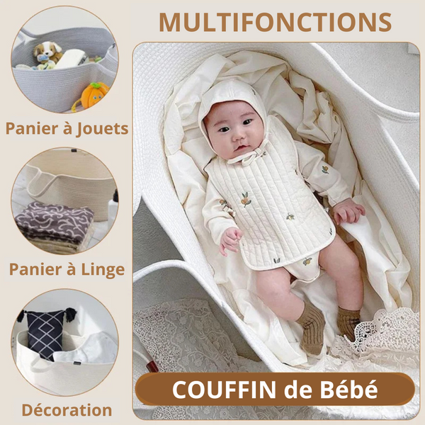 Couffin portable pour bébé |BEAR DODO™