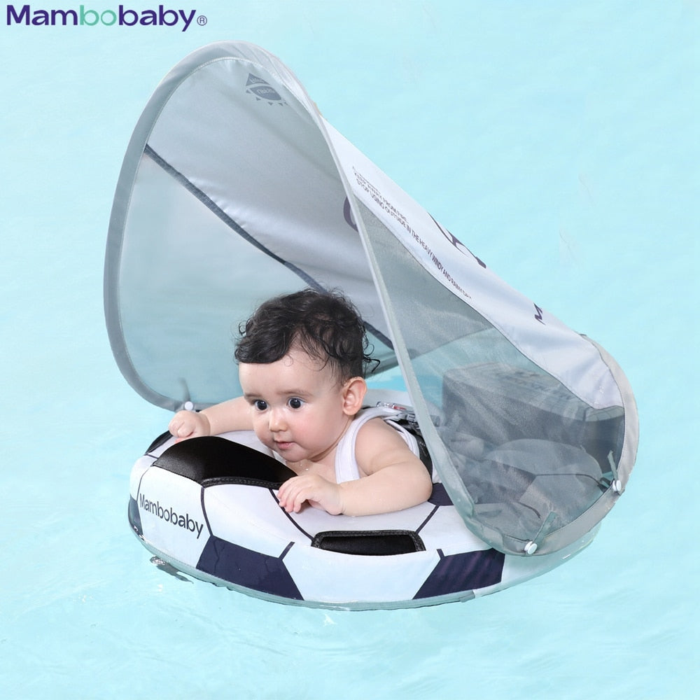 Flotteur de natation gonflable en PVC pour bébé avec support inférieur Flotteur de natation gonflable en PVC pour bébé avec support inférieur