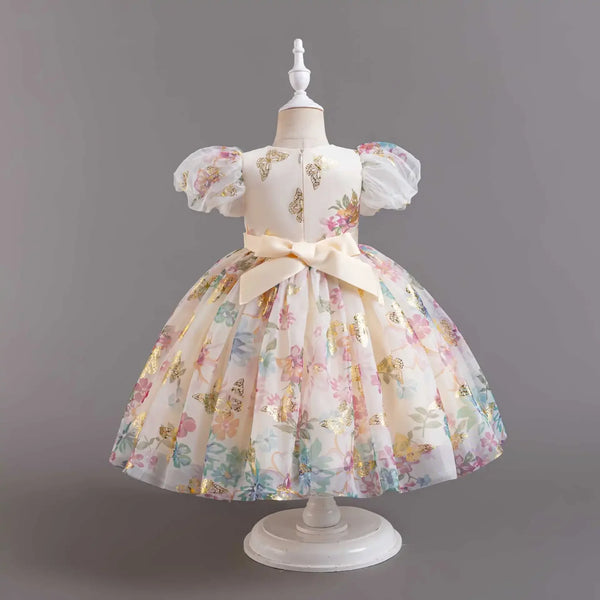 Robe Papillon dorée | Golden Butterfly Dress™