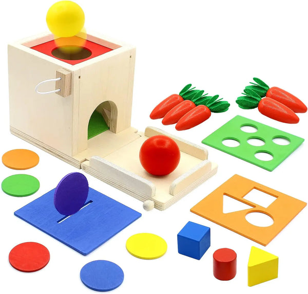 Cube d'activités en bois | CubeÉveil™