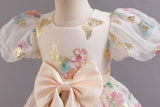 Robe Papillon dorée | Golden Butterfly Dress™