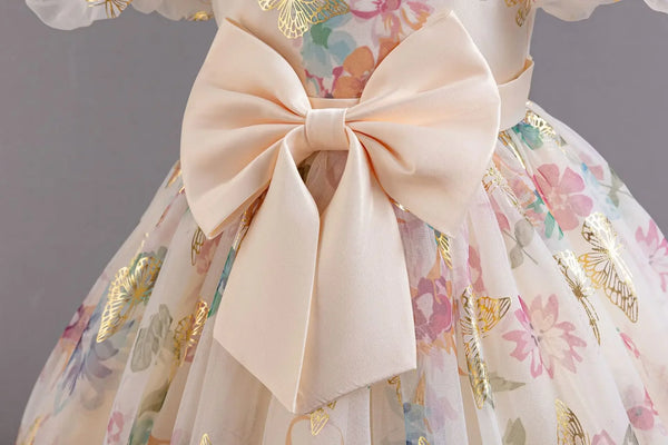 Robe Papillon dorée | Golden Butterfly Dress™