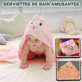 Serviette de bain Animal | CâlinBain™